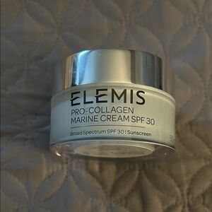 ELEMIS Pro-Collagen Marine Cream SPF 30 - Silver and White